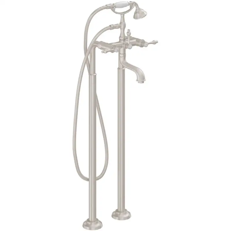 Traditional Floor Mount Tub Filler