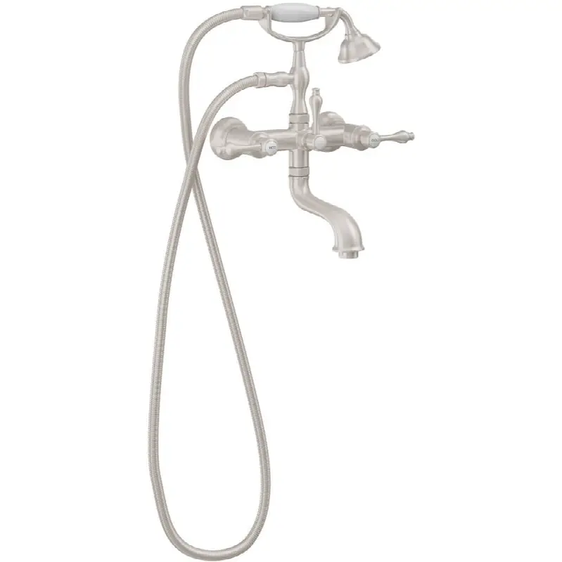 Traditional Wall Mount Tub Filler