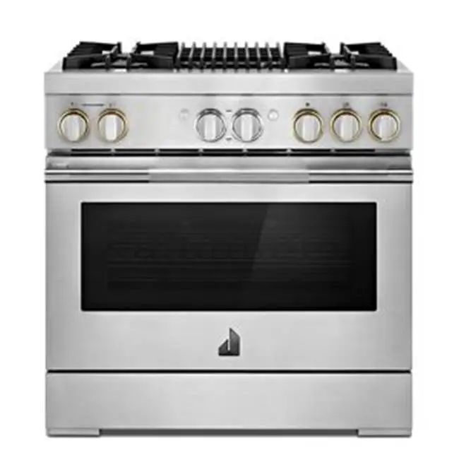 36" Pro-Range Dual Fuel, Rise Style, Grill, 2-20K, 15K, 5K, Dual Fan Multi-Mode True Convection