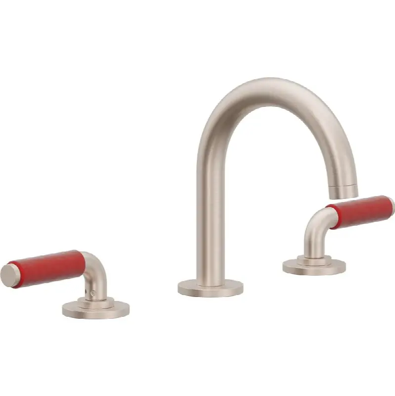 8" Widespread Lavatory Faucet with Completely Finished ZeroDrain® - Medium Spout