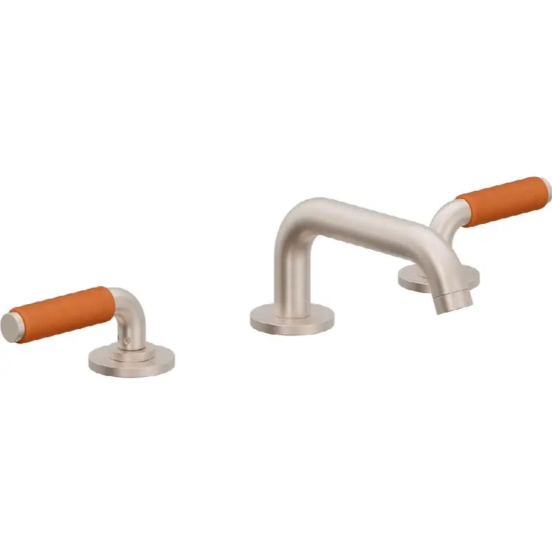 8" Widespread Lavatory Faucet with ZeroDrain® - Low Quad Spout