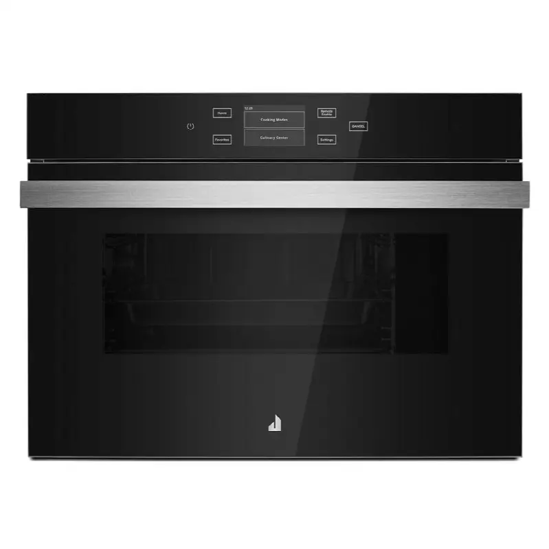 24" Steam Oven, Noir Style, Drop Down Door, Reservoir Steam
