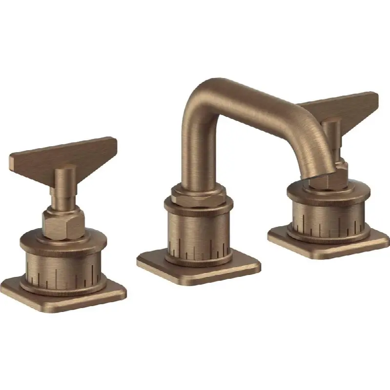 8" Widespread Lavatory Faucet with Completely Finished ZeroDrain