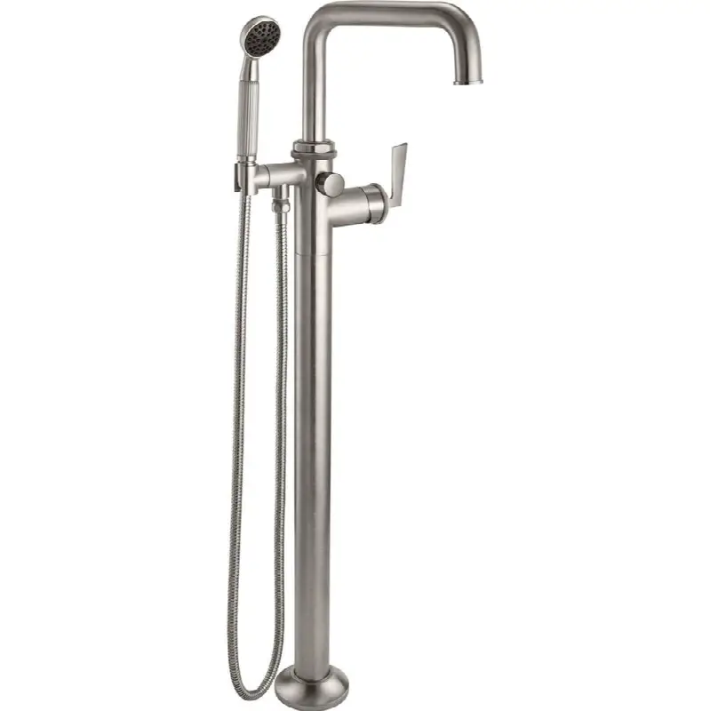 Single Hole Floor Mount Tub Filler