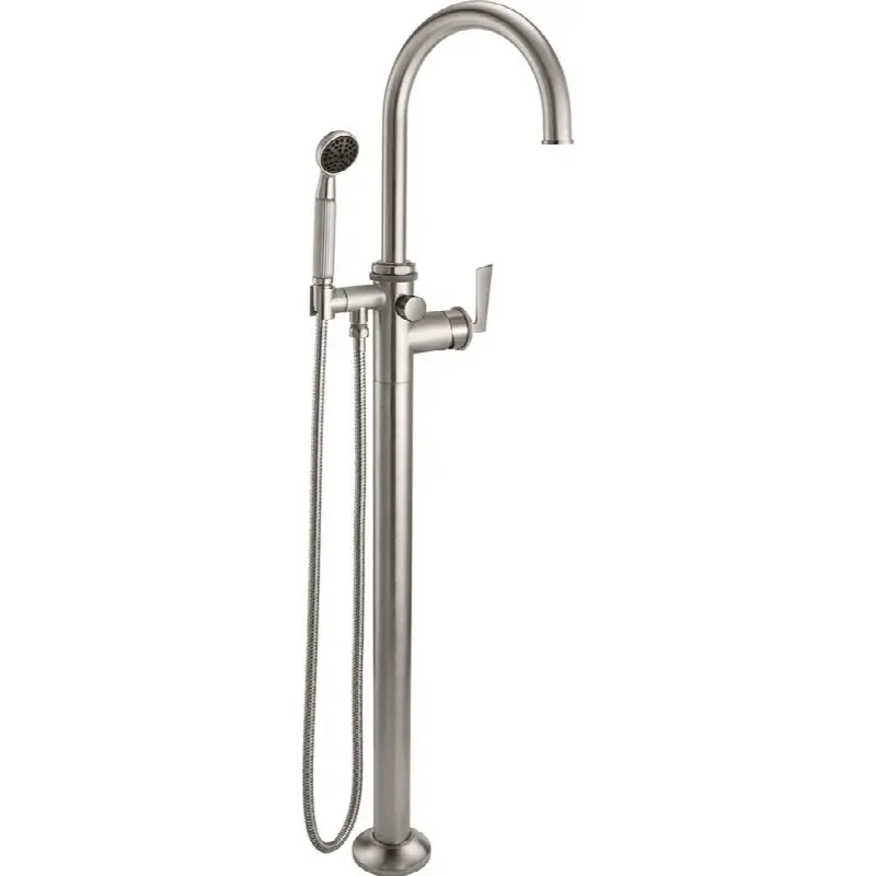 Single Hole Floor Mount Tub Filler