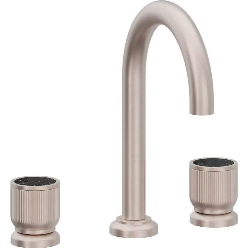 8" Widespread Lavatory Faucet with ZeroDrain - High Spout