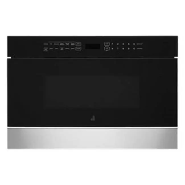 24" Undercounter Bi Microwave Drawer, Noir Style, 1.0 Cu Ft, 950 Watts, Sensor Cooking, Lcd Display, Auto Open Drawer