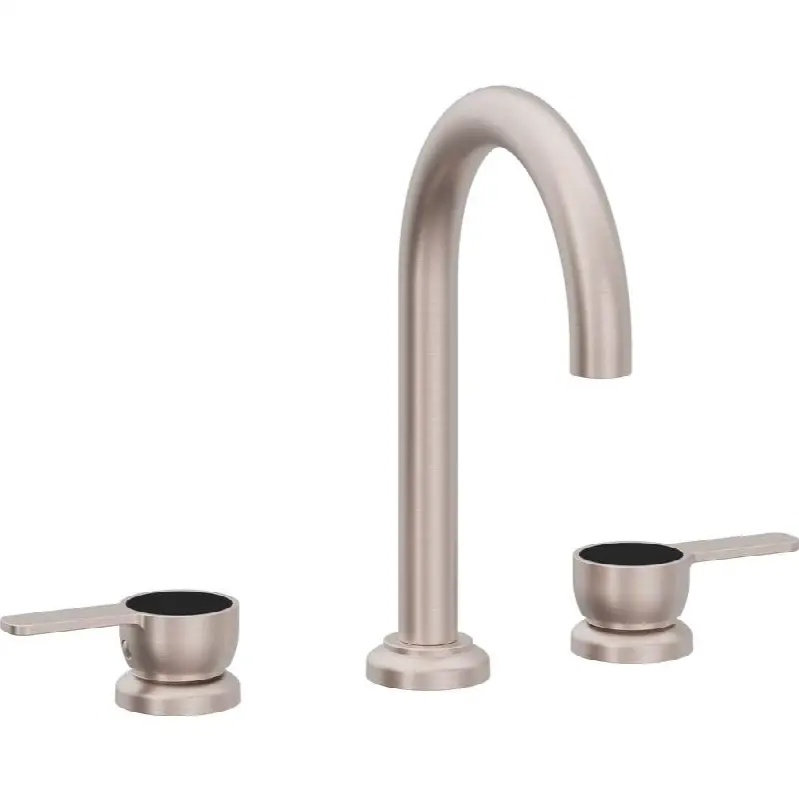 8" Widespread Lavatory Faucet with Completely Finished ZeroDrain - High Spout