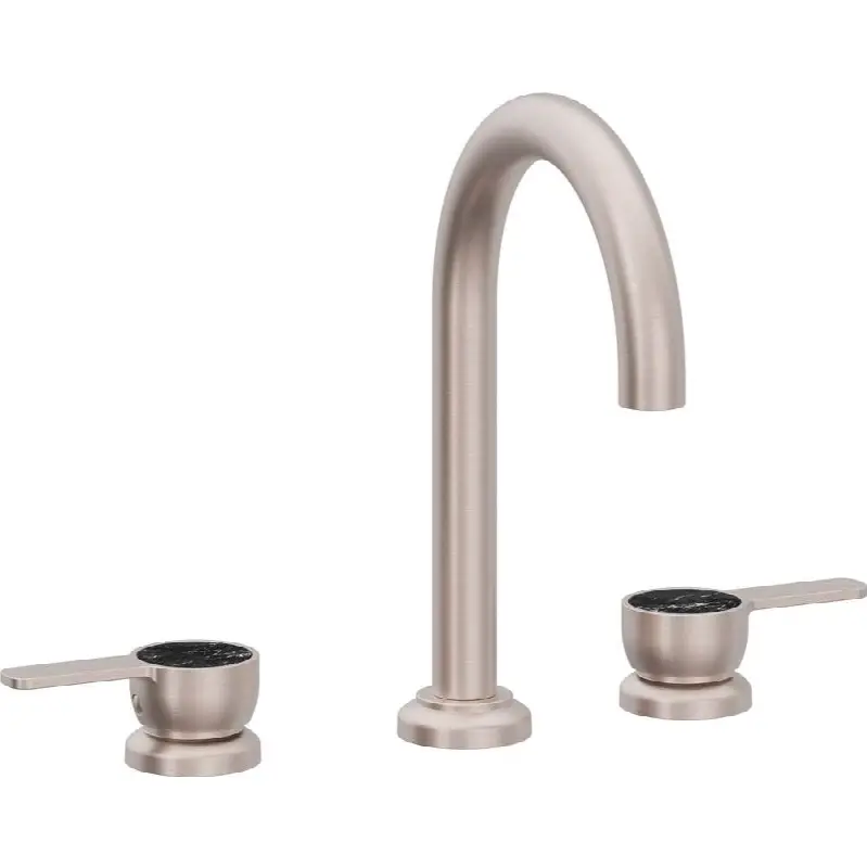 8" Widespread Lavatory Faucet with Completely Finished ZeroDrain - High Spout