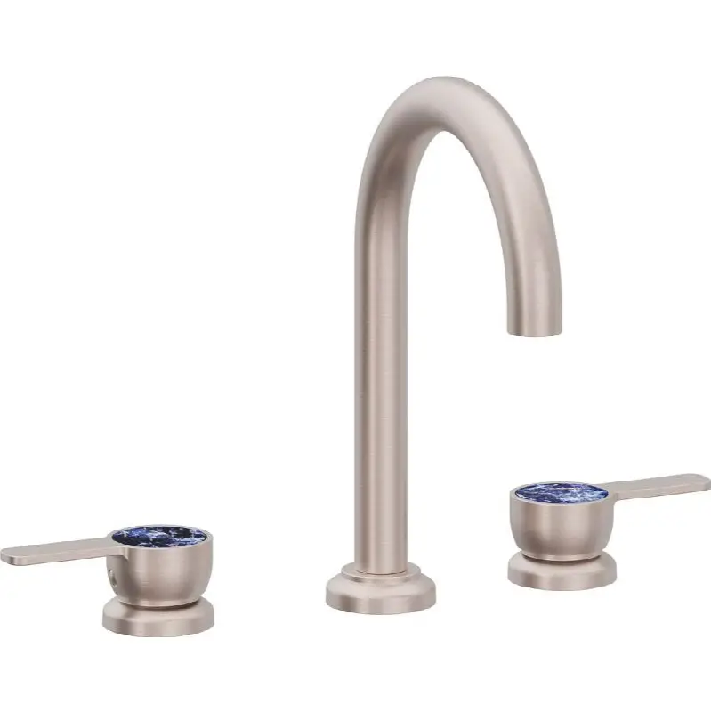 8" Widespread Lavatory Faucet with Completely Finished ZeroDrain - High Spout