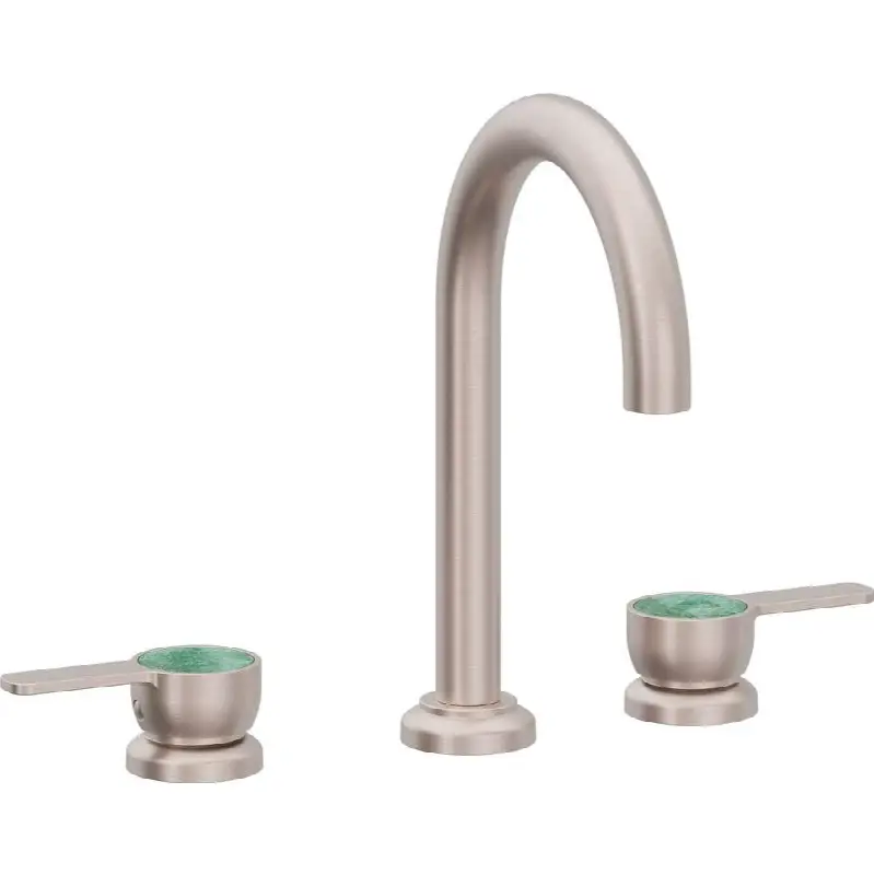8" Widespread Lavatory Faucet with Completely Finished ZeroDrain - High Spout
