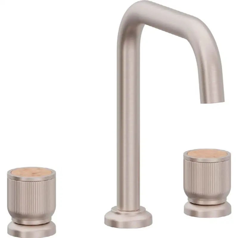 8" Widespread Lavatory Faucet with ZeroDrain - Quad Spout
