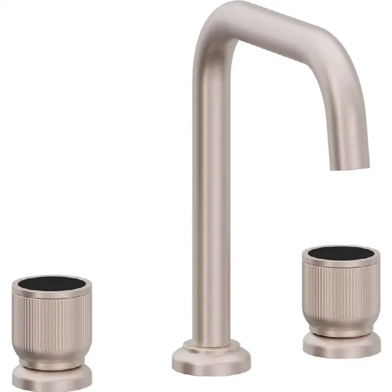 8" Widespread Lavatory Faucet with Completely Finished ZeroDrain - Quad Spout