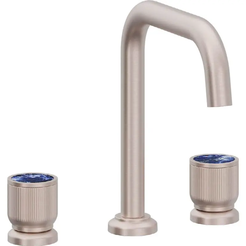 8" Widespread Lavatory Faucet with Completely Finished ZeroDrain - Quad Spout
