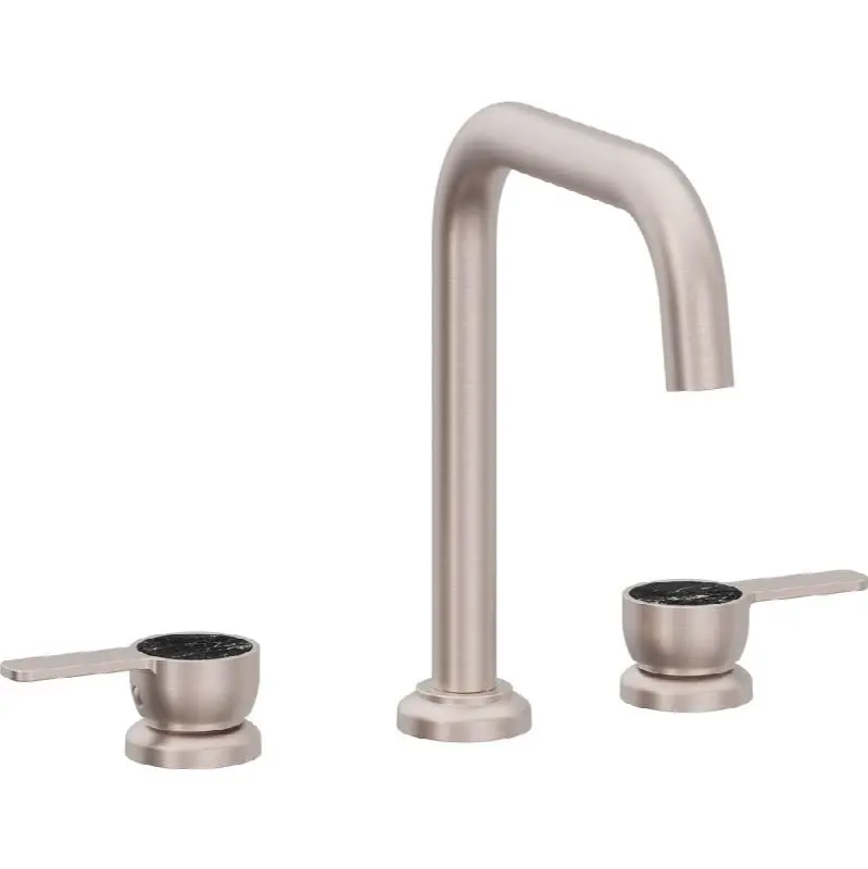 8" Widespread Lavatory Faucet with ZeroDrain - Quad Spout