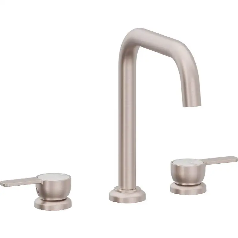 8" Widespread Lavatory Faucet with ZeroDrain - Quad Spout