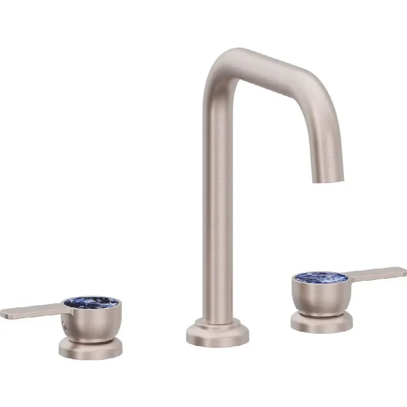 8" Widespread Lavatory Faucet with Completely Finished ZeroDrain - Quad Spout