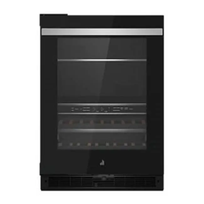 24" U/C Beverage Center, Noir Style, Left Hinge, Flush Design