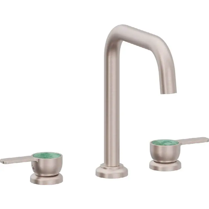 8" Widespread Lavatory Faucet with Completely Finished ZeroDrain - Quad Spout