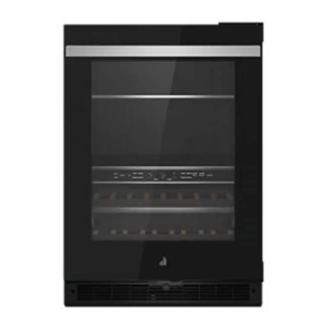 24" U/C Beverage Center, Noir Style, Right Hinge, Flush Design