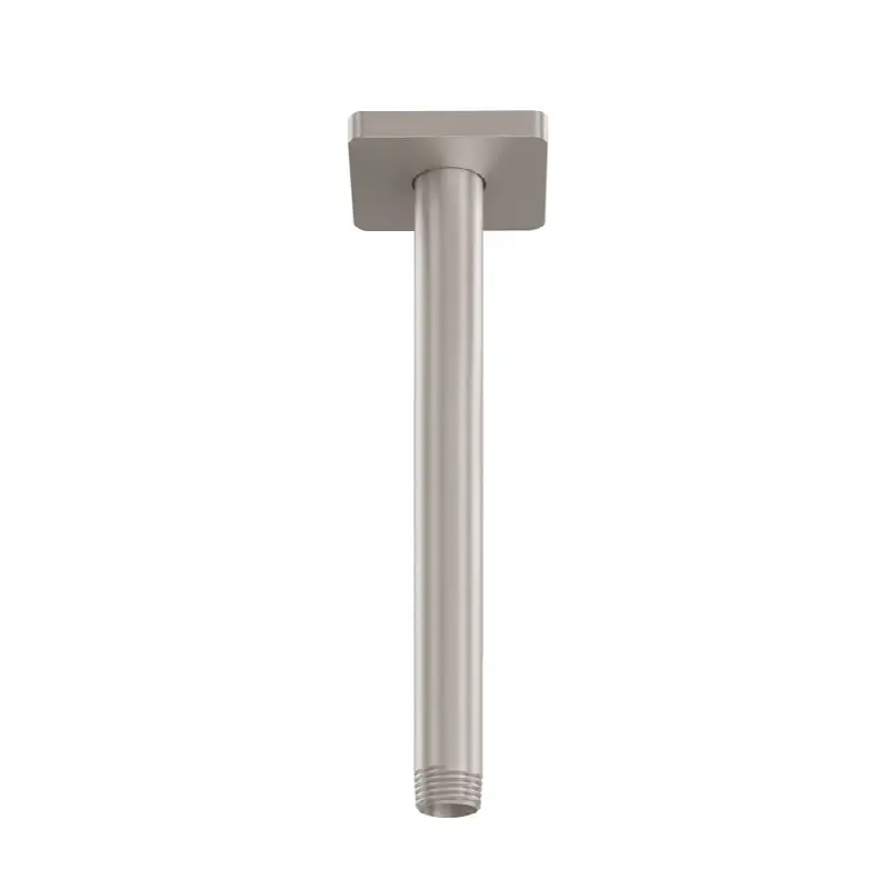 12" Ceiling Shower Arm - Rounded Square Base