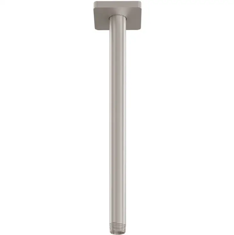 30" Ceiling Shower Arm - Rounded Square Base