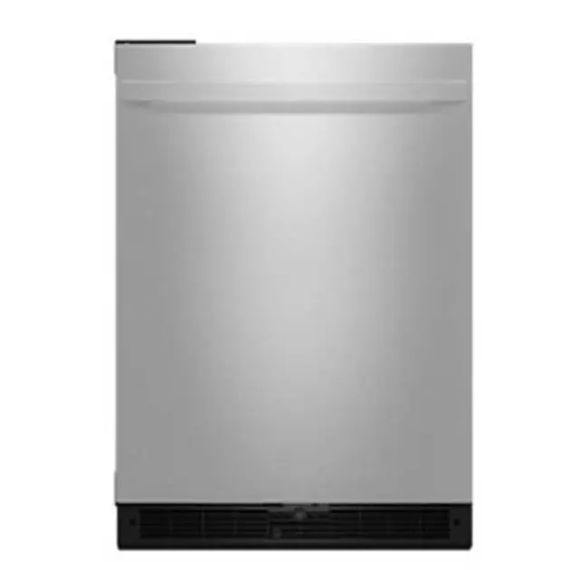 24" U/C Refrigerator, Noir Style, Left Hinge, Flush Design, Solid Door