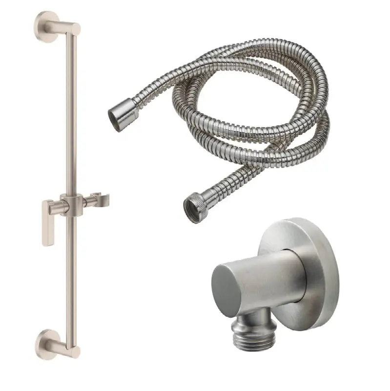 Slide Bar Handshower Kit - Lever Handle with Round Base