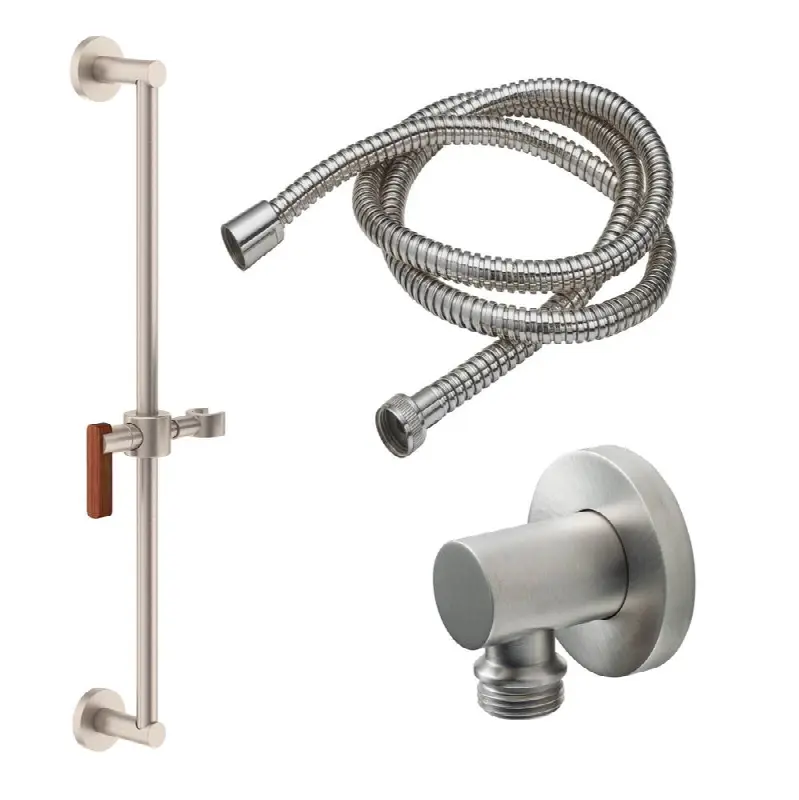 Slide Bar Handshower Kit - Lever Handle with Round Base