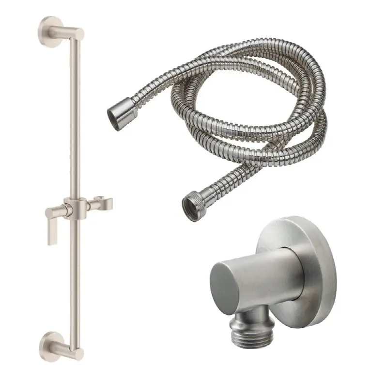 Slide Bar Handshower Kit - Lever Handle with Round Base