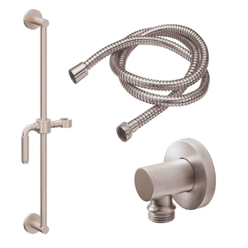 Slide Bar Handshower Kit - Lever Handle with Round Base