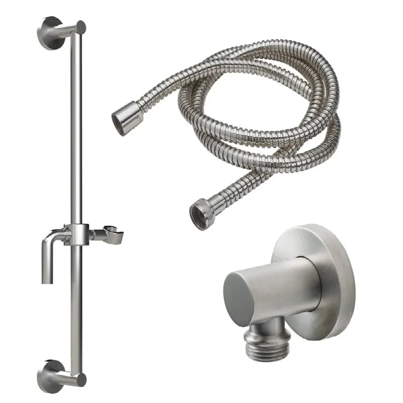 Slide Bar Handshower Kit - Lever Handle with Round Base