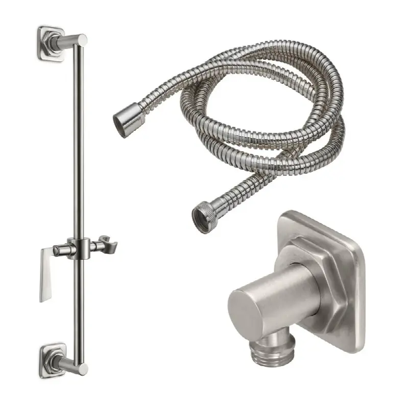 Slide Bar Handshower Kit - Lever Handle with Quad Base
