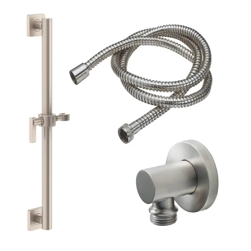 24" Grab Bar Handshower Kit - Lever Handle with Quad Base