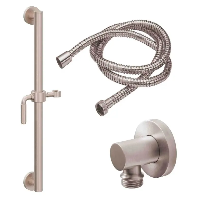 24" Grab Bar Handshower Kit - Lever Handle with Line Base
