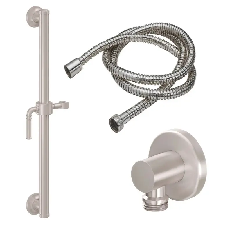 24" Grab Bar Handshower Kit - Lever Handle with Round Base