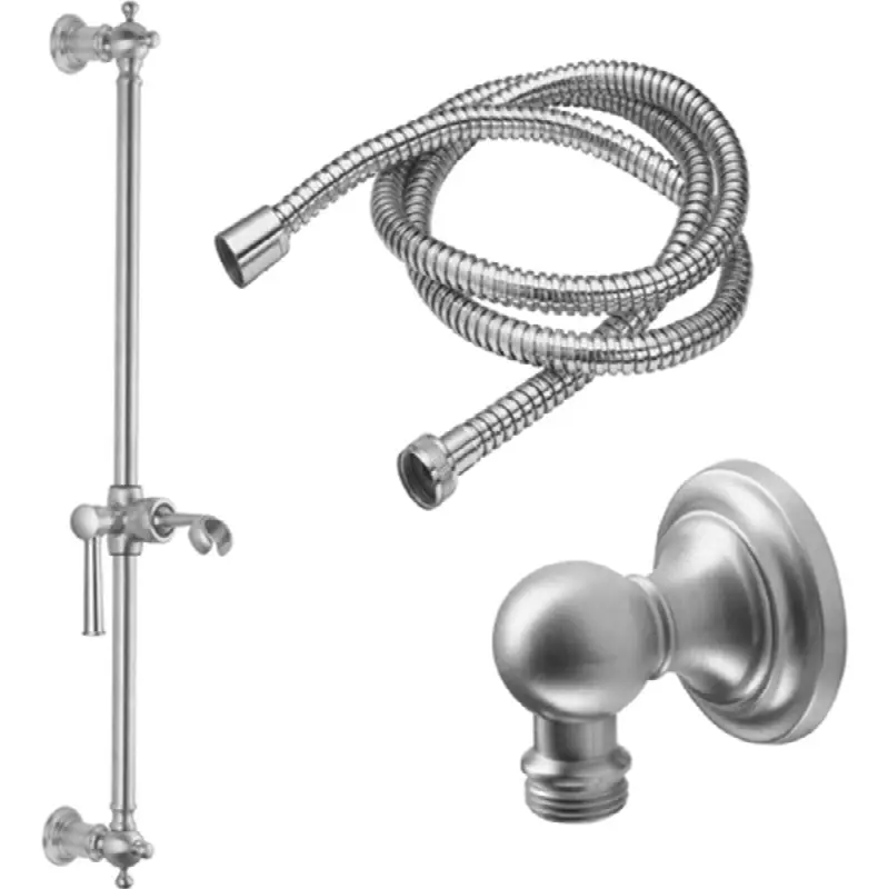 Slide Bar Handshower Kit - Lever Handle with Concave Base