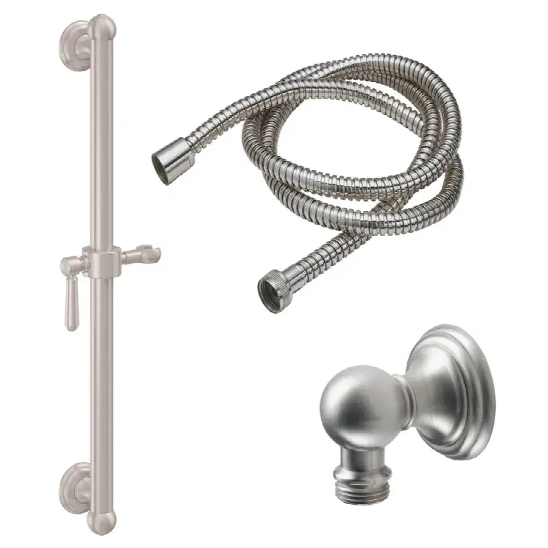 24" Grab Bar Handshower Kit - Lever Handle with Line Base