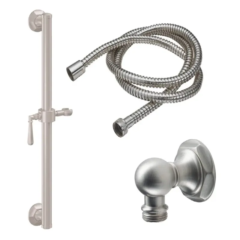 24" Grab Bar Handshower Kit - Lever Handle with Hex Base