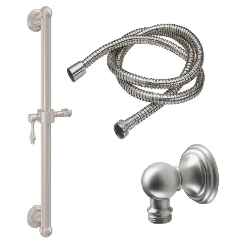 24" Grab Bar Handshower Kit - Lever Handle with Line Base