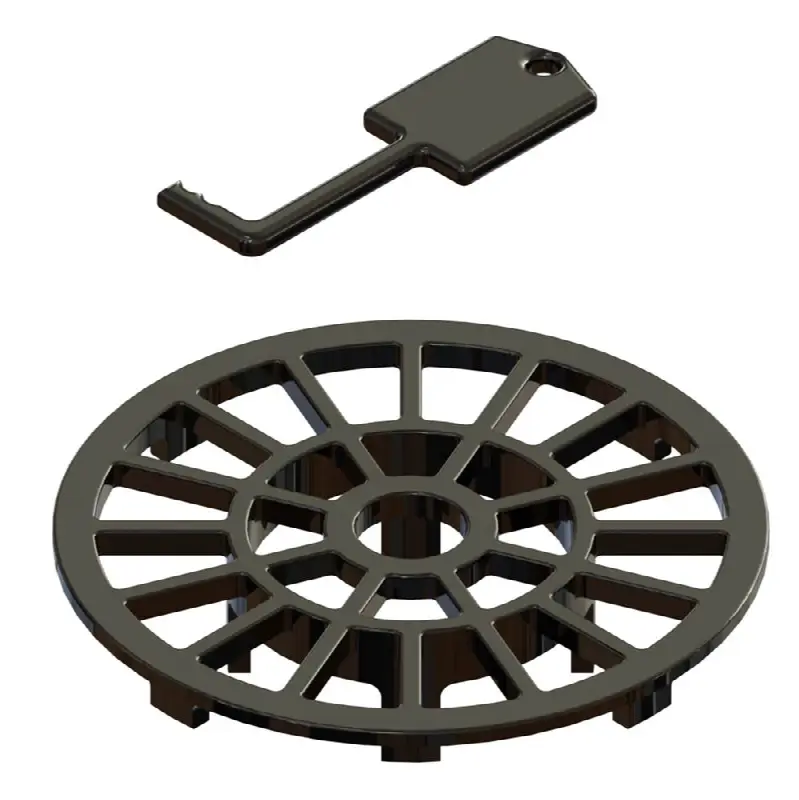 StyleDrain® Hair Strainer and Key