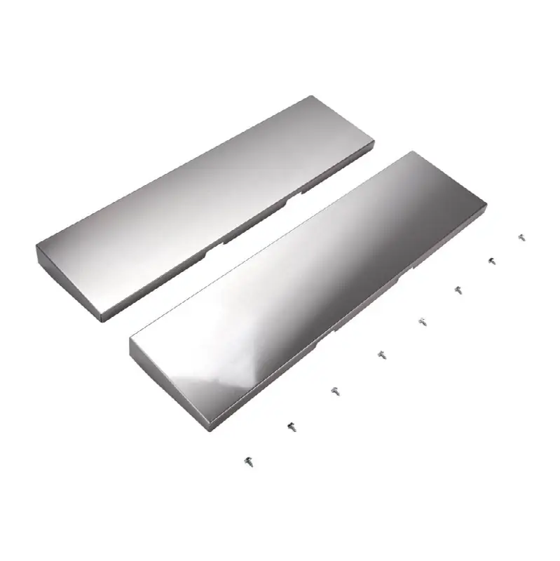 Range Hood Filler-Spacer Kit: JA, 2 Of Extension Panels And 8 Screws To Install 36-In Hood In A 48-In Opening, Color: Stainless Steel