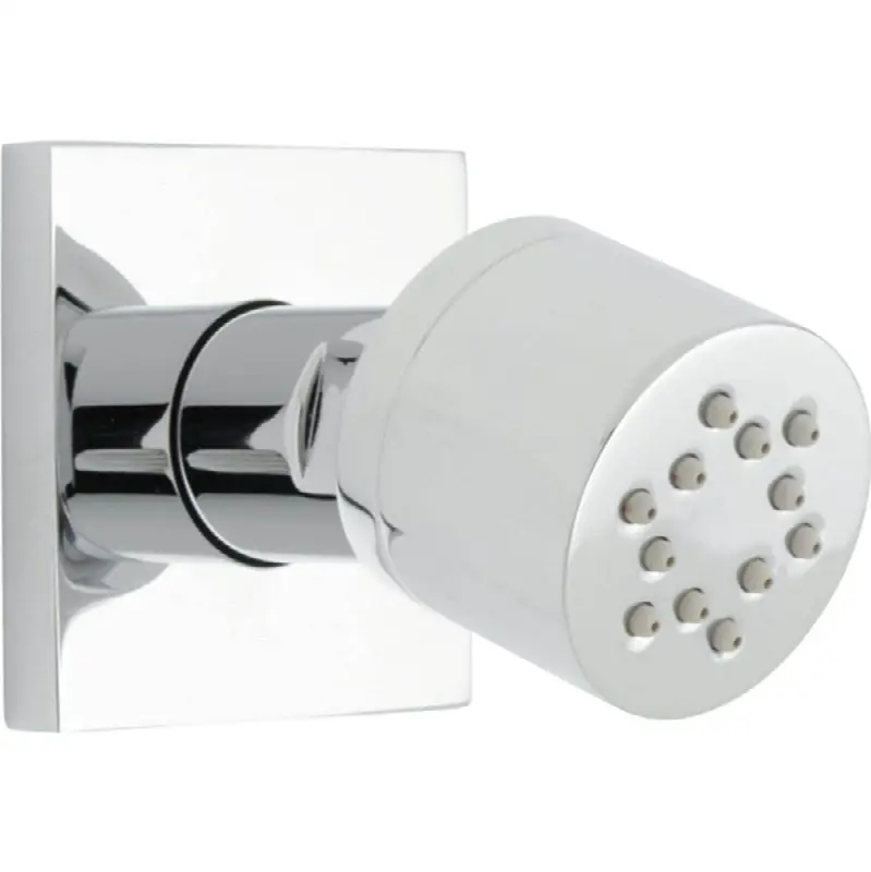 Contemporary Self-Cleaning Jet Body Spray - Flat Square Base