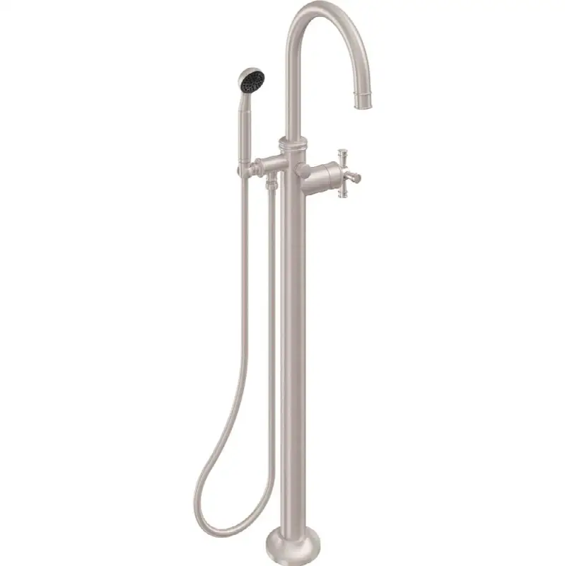 Single Hole Floor Mount Tub Filler