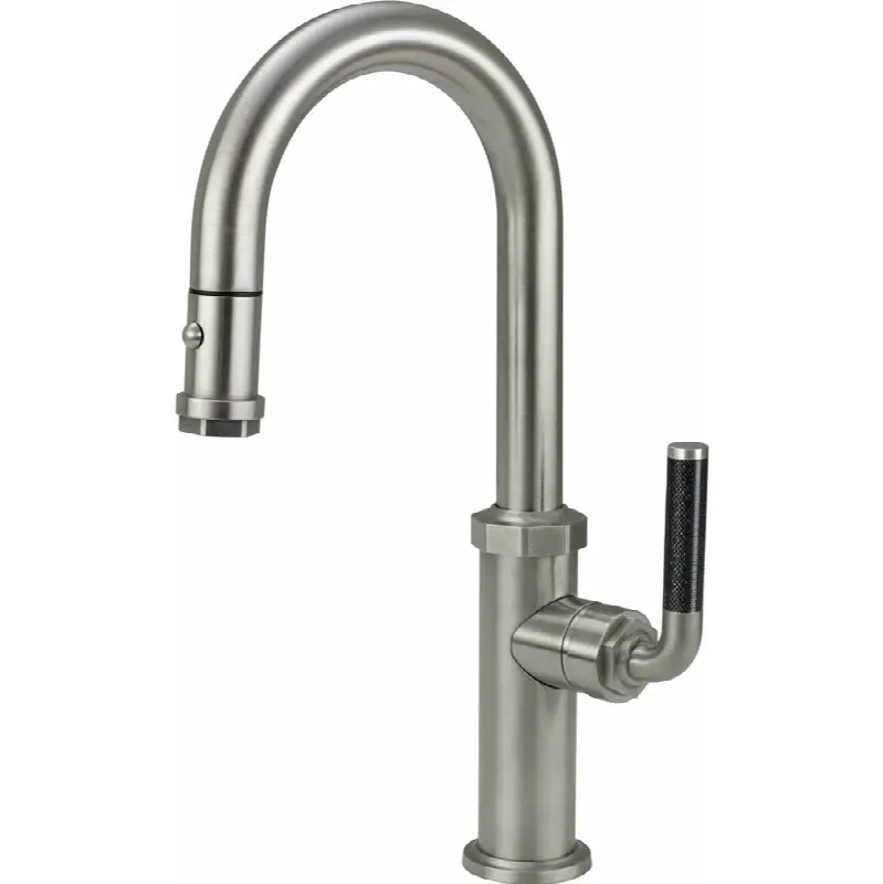 Pull-Down Prep/Bar Faucet with Button Sprayer