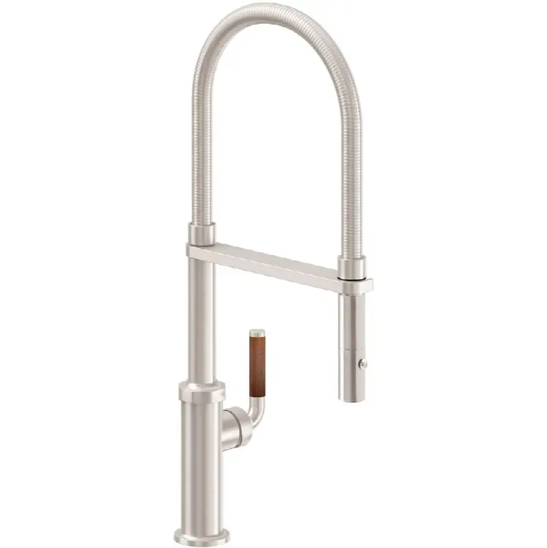 Culinary Pull-Out Kitchen Faucet with Button Sprayer