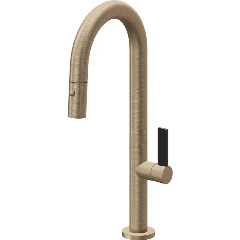 Pull-Down Prep/Bar Faucet with Button Sprayer