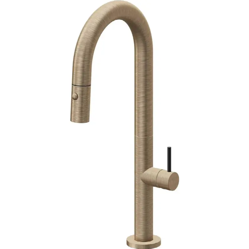 Pull-Down Prep/Bar Faucet with Button Sprayer