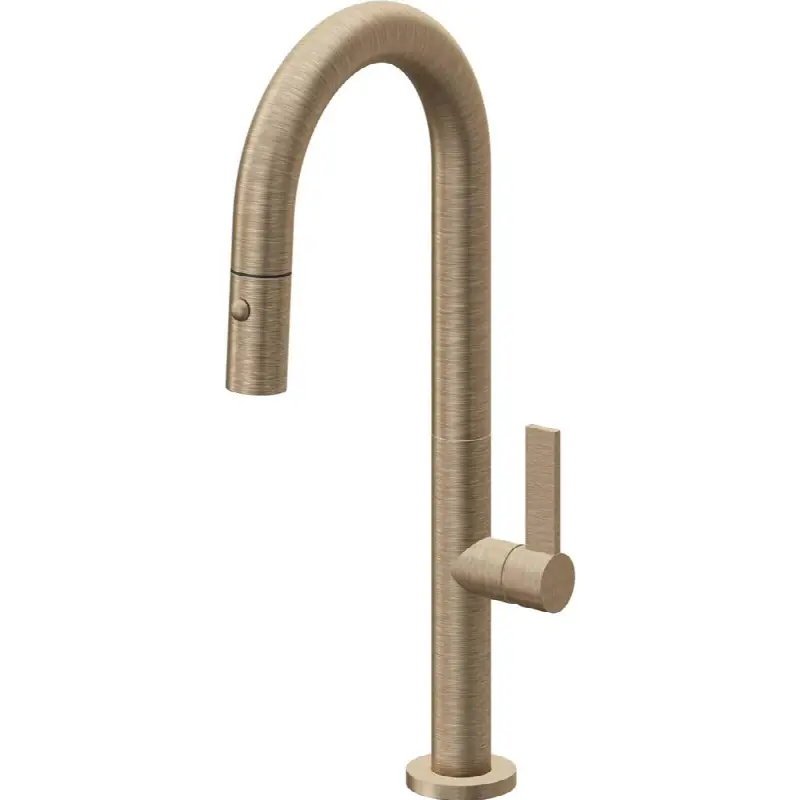 Pull-Down Prep/Bar Faucet with Button Sprayer