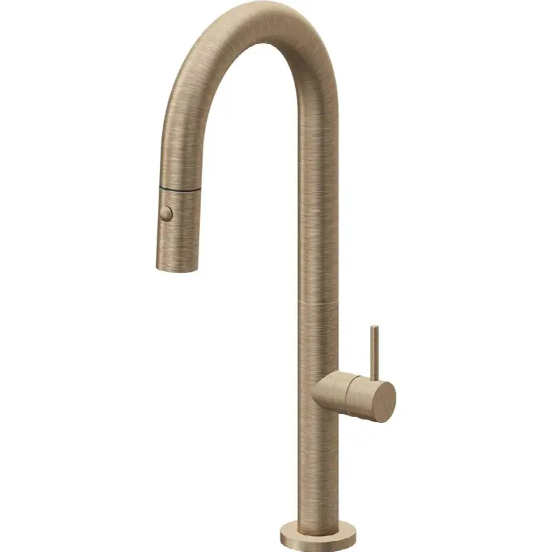 Pull-Down Prep/Bar Faucet with Button Sprayer